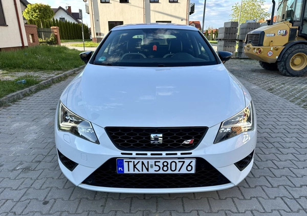 Seat Leon cena 72600 przebieg: 160000, rok produkcji 2016 z Błonie małe 352